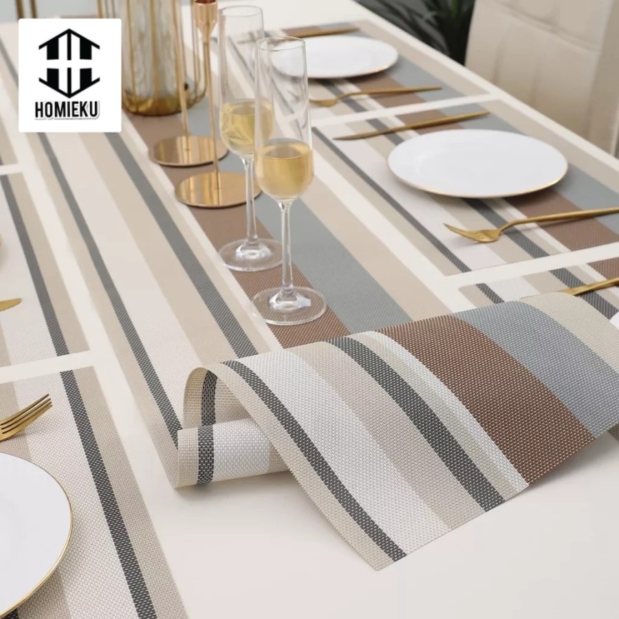 Table runner Taplak Nordic Scandinavian Minimalis 135 180 225 270