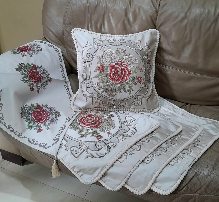 Sarung bantal kursi sofa set belgi untuk bantal 45x45 50x50 cm