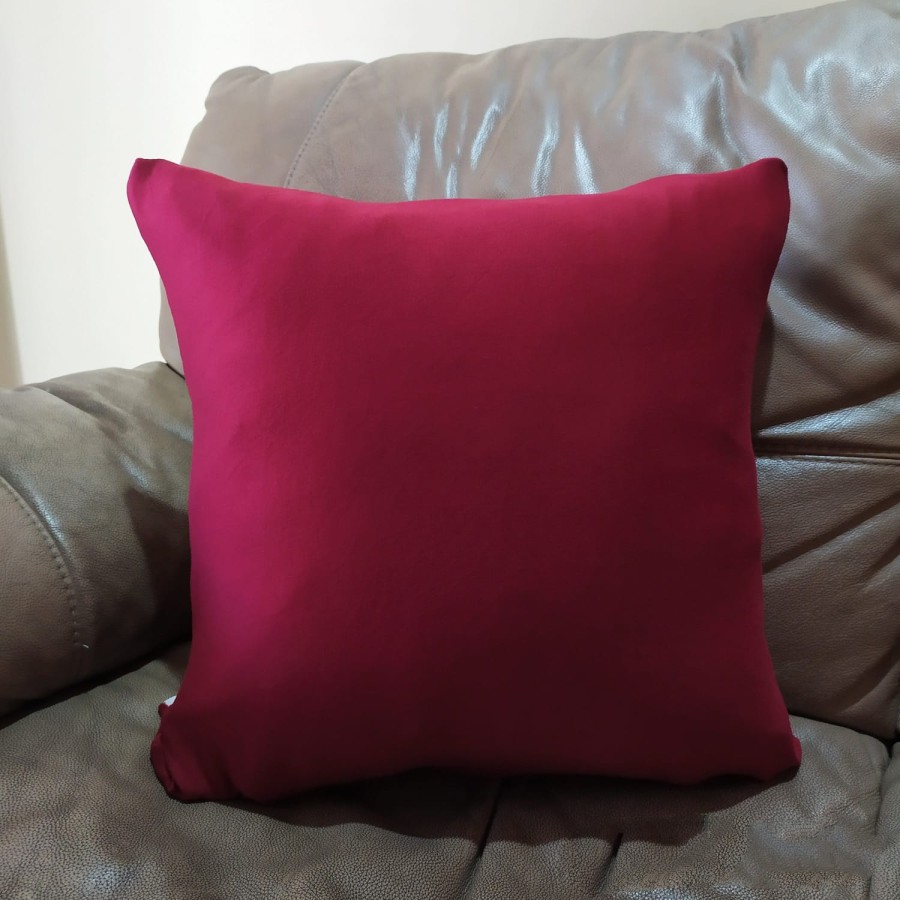 Sarung Bantal Kursi Sofa Polos Murah dingin Elastis Untuk Bantal 40x40 45x45 50x50 Cm 