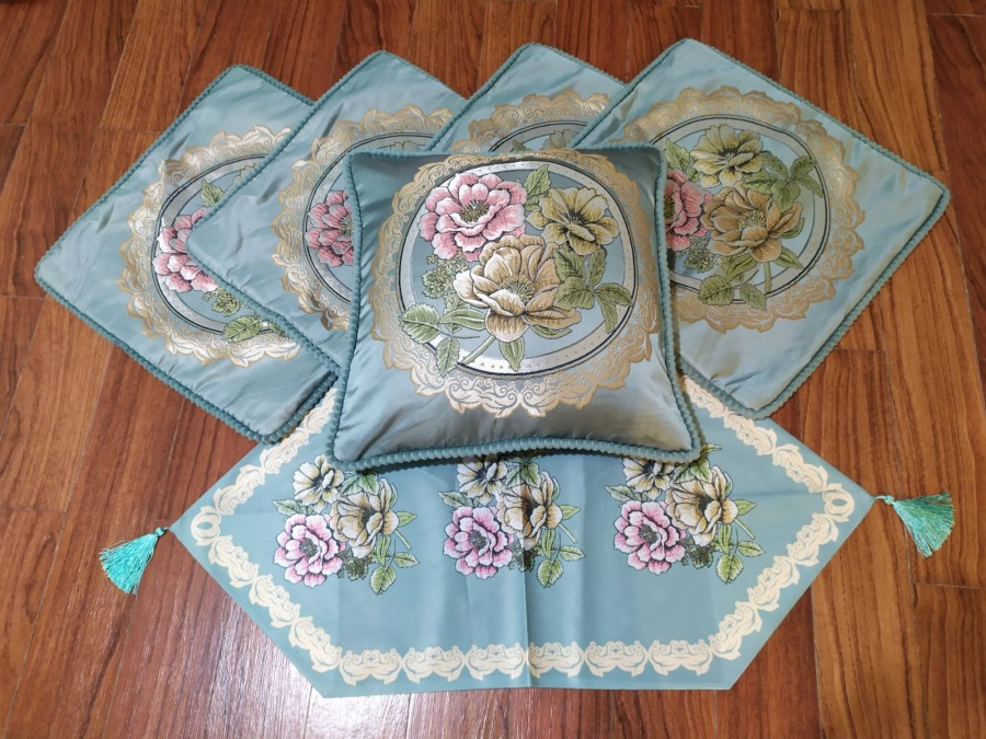 Sarung Bantal kursi sofa set Belgian Shabby sarung bantal