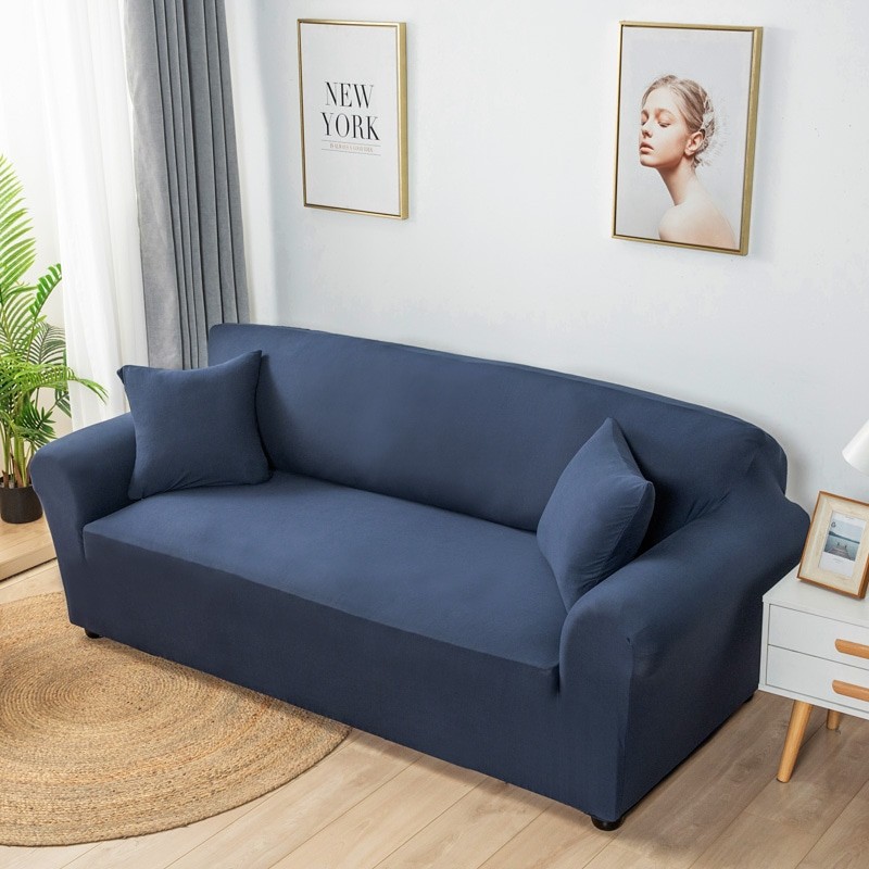 Sarung sofa polos cover elastis 1 seater 2 seater 3 seater 4 seater
