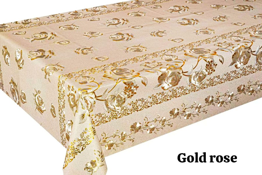 Taplak Meja Makan Putih Anti Air Mewah PVC Aesthetic Estetik