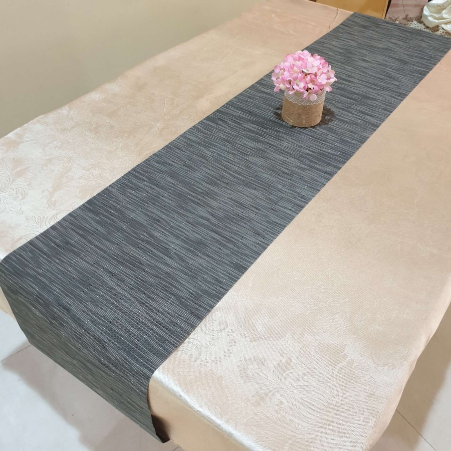 Table runner polos linen industrial 180 225 270