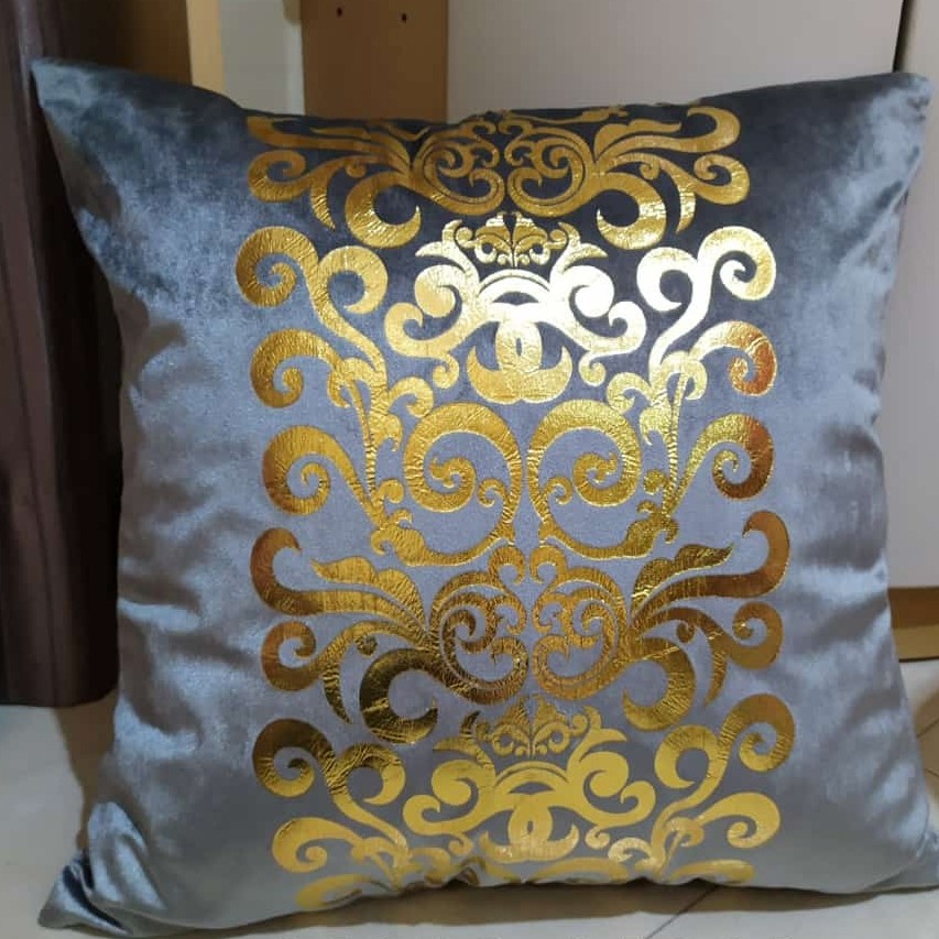 Sarung Bantal Kursi Sofa 45x45 50x50 Velvet Mewah Minimalis - 1 Sarung Bantal