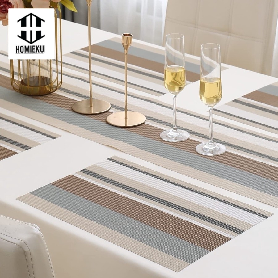 Table runner Taplak Nordic Scandinavian Minimalis 135 180 225 270