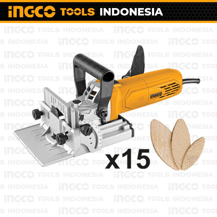 Biscuit Jointer (100mm) INGCO BJ9508 Mesin Penyambung Papan Tenoning