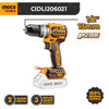P20S Brushless Impact Drill (13 mm) INGCO CIDLI206021 Bor Tembok Beton Cordless CIDLI20602-UOL Unit Only Tanpa Baterai Charger
