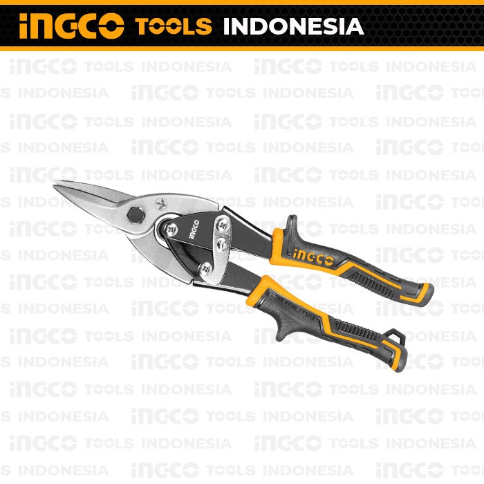 Aviation Snip (10") INGCO HTSN0110S Gunting Baja Ringan Puring Seng