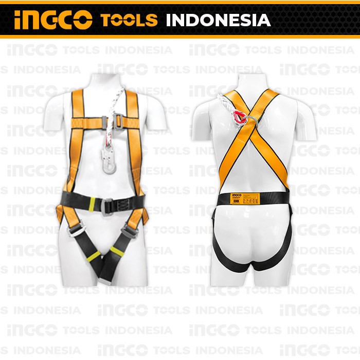 Full Body Harness INGCO HSH501502 - Safety Harnes Single Big Hook ISO