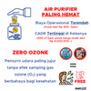 Air Purifier SmartAIR SA600 (CADR 500m³/h HEPA H13+Carbon) Pembersih Udara Ruangan 55 m² Filter Anti Virus Dual Inlet No Ozone/Ion/UV