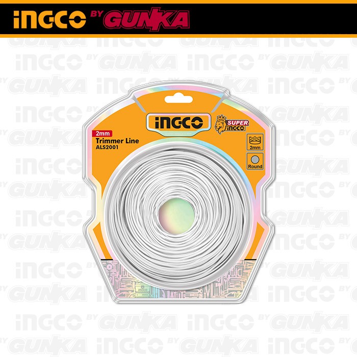 Trimmer Line (2.00 mm 1LB) ALS2001 Tali Senar Mata Mesin Potong Pemotong Rumput Auto-Feed For Cgtli20018 Cgtli20328 Cgtli20301 Cgtli203285 Cgtli203285