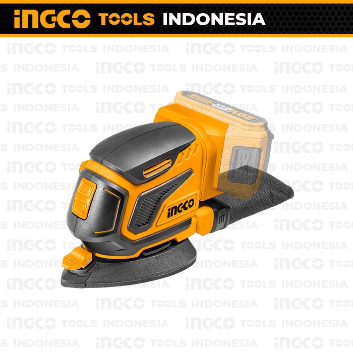 P20S Cordless Palm Sander (Velcro) INGCO CDSLI2051 Mesin Amplas Segi 3