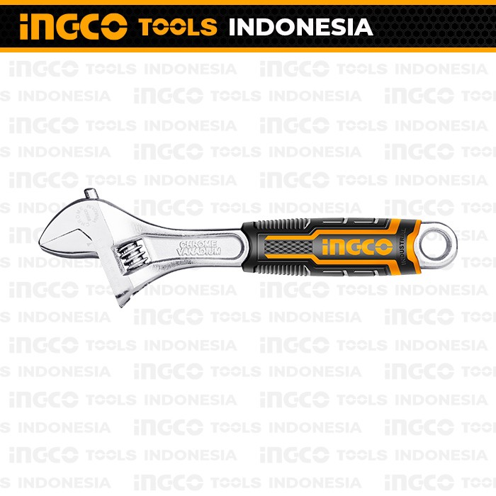 Adjustable Wrench 12" INGCO HADW131128 Kunci Inggris Gagang Karet Inch