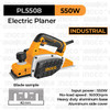 Electric Planer (550 W) INGCO PL5508 Mesin Planner Serut Ketam Pasah Sagu Kayu