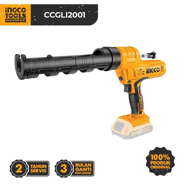 P20S Cordless Caulking Gun INGCO CCGLI2001 Tembakan Sealant Silicone