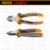 Diagonal Cutting Pliers (7" Inch / 180 mm) INGCO HDCP08188 Tang Potong Pemotong Kabel