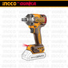 P20S Brushless Impact Wrench (1/2") INGCO CIWLI20401 Mesin Pembuka Buka Baut Roda Cordless Baterai Kunci Socket Shock Sok 0.5 Inch ex CIWLI2001