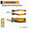Diagonal Cutting Pliers (6" Inch / 160 mm) INGCO HDCP08168 Tang Potong Pemotong Kabel