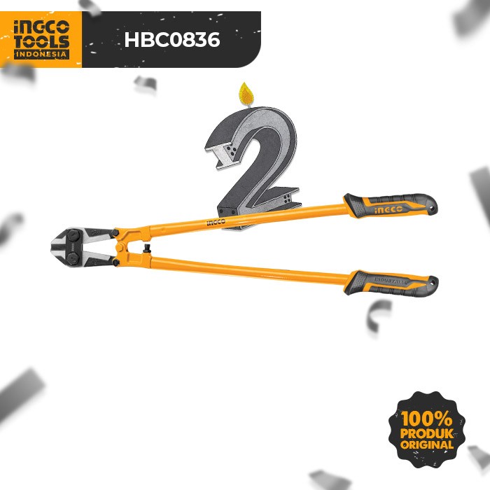 Bolt Cutter (36") INGCO HBC0836 Gunting Besi Beton Rantai Behel Gembok