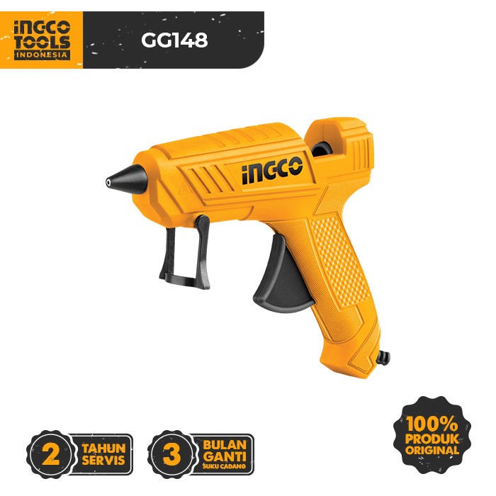 Glue Gun (100 W) INGCO GG148 - Alat Lem Tembak Lilin Bakar