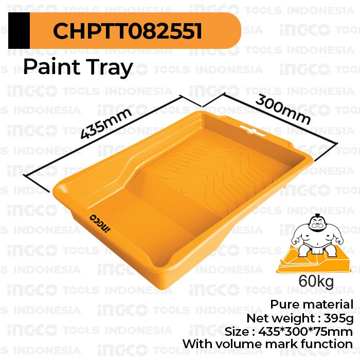 Paint Tray (9") INGCO CHPTT082551 Bak Baki Tatakan Cat Roll Besar Inch