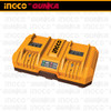 P20S Dual Rapid Charger (4A+4A) INGCO FCLI2082 Cas Fast Charge 2-Slot Baterai Output Max 8A Li-Ion Cordless Tools ex FCLI2024