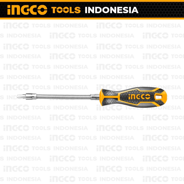 12-Pcs Flexible Screwdriver INGCO AKSDFL1208 - Obeng Fleksibel Bengkok