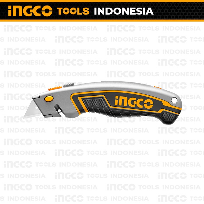 Utility Knife INGCO HUK6128 Pisau Serbaguna Teknisi Tukang Kayu Kulit