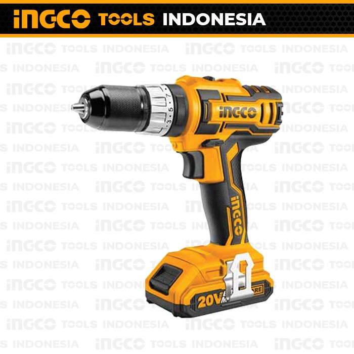 P20S Cordless Impact Drill (10mm) INGCO CIDLI2002 - Bor Tembok Baterai