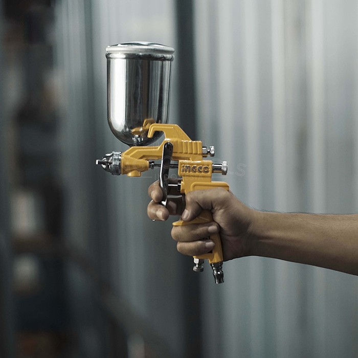 Air Spray Gun (360°) 400 ml INGCO ASG4042 Cat Semprot Tabung Putar cc