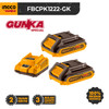 P20S Bundling 2 Baterai (2.0 Ah) + 1 Charger (2A) INGCO FBCPK1222-GK