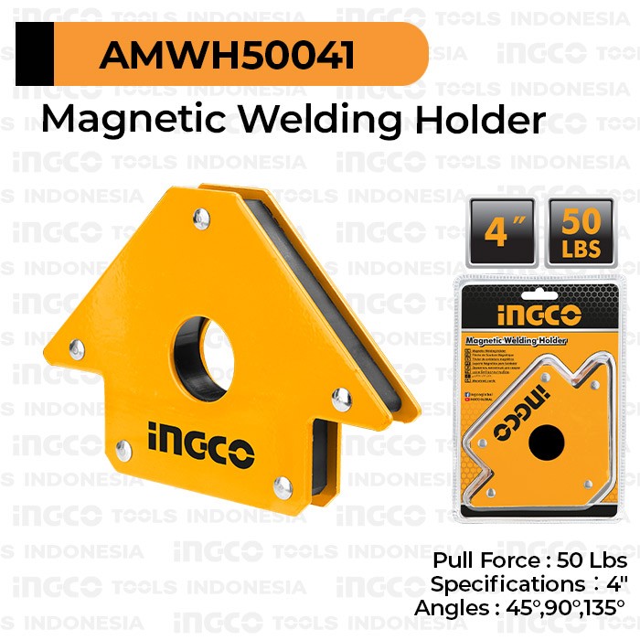 Magnetic Welding Holder (4") INGCO AMWH50041 - Siku Magnet Las Arrow