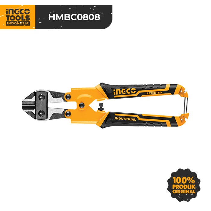 Mini Bolt Cutter (8”) INGCO HMBC0808 Gunting Besi Beton Rantai Behel