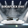 SIKAflex 545 MaxTack Ultra (White 600 ml) Glue Lem Perekat Serbaguna SIKA 545 High Grab Pengganti Paku untuk Kayu ACP Aluminium Besi Baja Kaca Cermin - Hitam