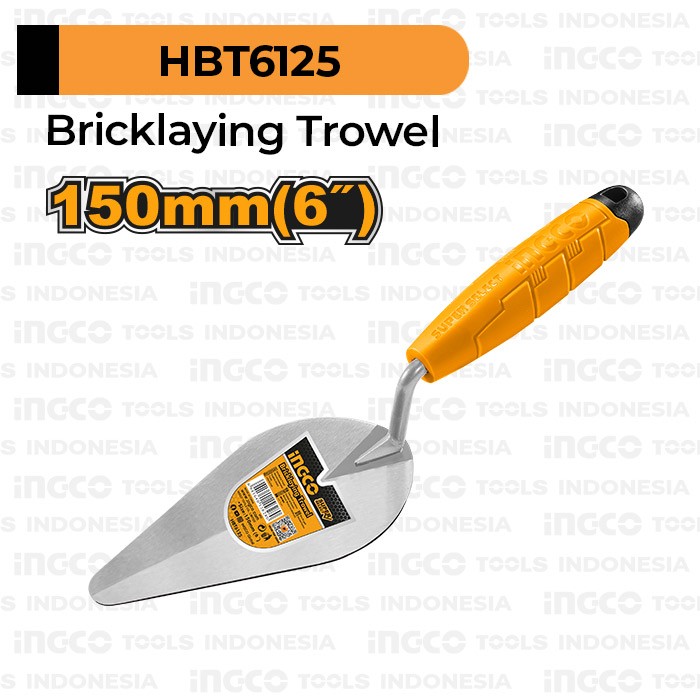 Bricklaying Trowel (6") INGCO HBT6125 Sendok Cetok Semen Acian Adukan
