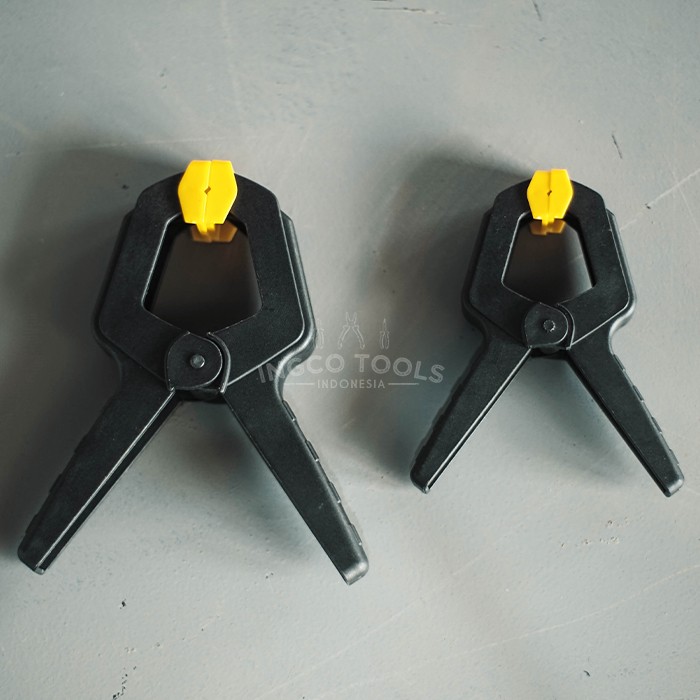 Spring Clamp (4") INGCO HQSC0204 Catok Klem Quick Clip Klip Jepit Kayu