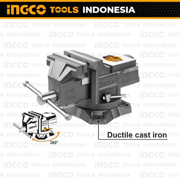 Bench Vice (6") INGCO HBV086 Catok Paron Ragum Tanggem Meja Putar Inch