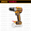 P20S Brushless Impact Drill (13 mm) INGCO CIDLI206021 Bor Tembok Beton Cordless CIDLI20602-UOL Unit Only Tanpa Baterai Charger