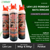 Lem LEO Bata Ringan (600 g) Adhesive Perekat Bata Ringan Putih Hebel Tempel Roster Gypsum LEO Pengganti Semen Cement Mortar MU 380 Area Rekat 15-18 m² Persegi