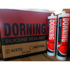 Dorning Acetic (Clear 300 ml Acid) Silicone Sealant Silikon Silen DORNING Lem Kaca Akuarium Kamar Mandi Toilet Akrilik Plastik Kemasan Tabung - Asam Bening