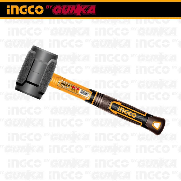 Rubber Hammer (8oz/220g) HRUH8808 Hammer Palu Karet Malet Pasang Keramik Granit Kaca Akrilik ex HRUH8208