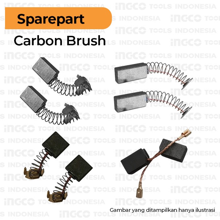 Sparepart Carbon Brush WLC15008-SP-58