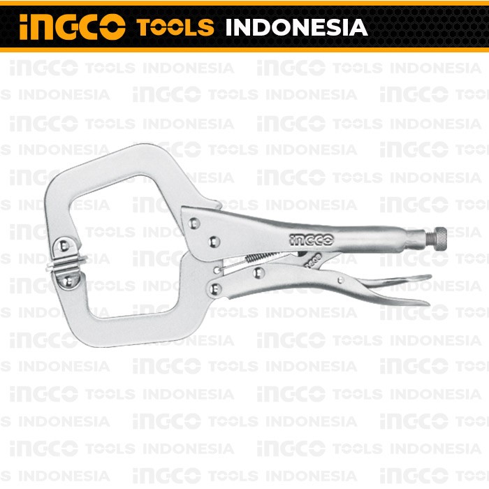 C-Clamp Locking Plier 11" INGCO HCCLW0211 Tang Buaya Catok Jepit Klem