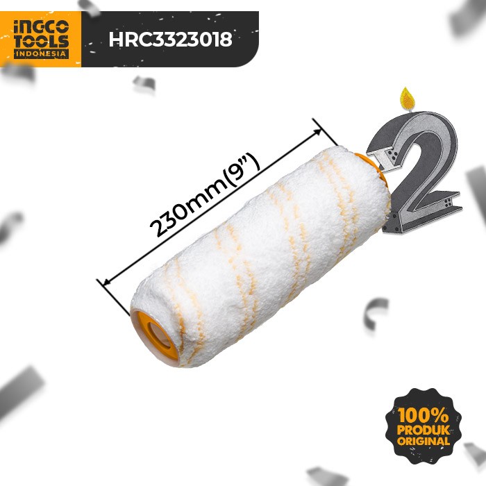 Roll Refill Exterior (9"/230 mm) INGCO HRC3323018 - Isi Bulu Rol Cat