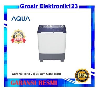 MESIN CUCI AQUA QW-7030HT 2 TABUNG 7 KG QW 7030 HT