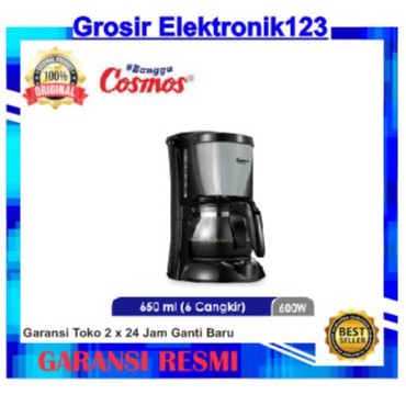 Cosmos CCM 307 N Coffee Maker Mesin Pembuat Kopi Kapasitas 0.65L