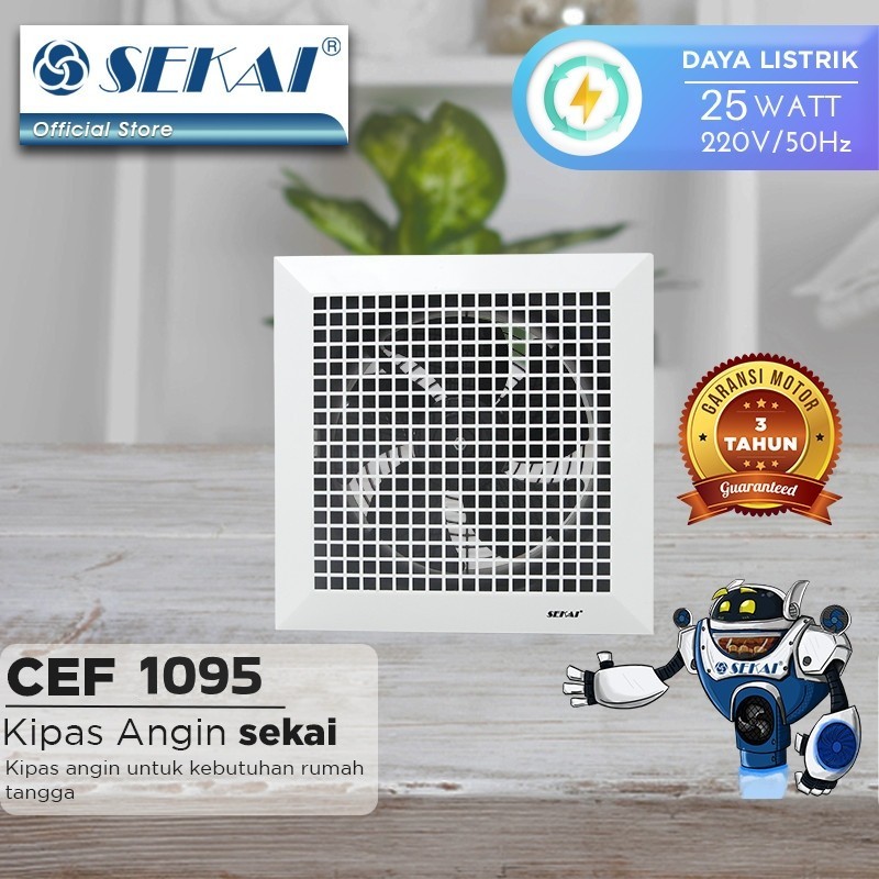 Kipas Angin Dak Exhaust Tipe Langit-Langit CEF 1095