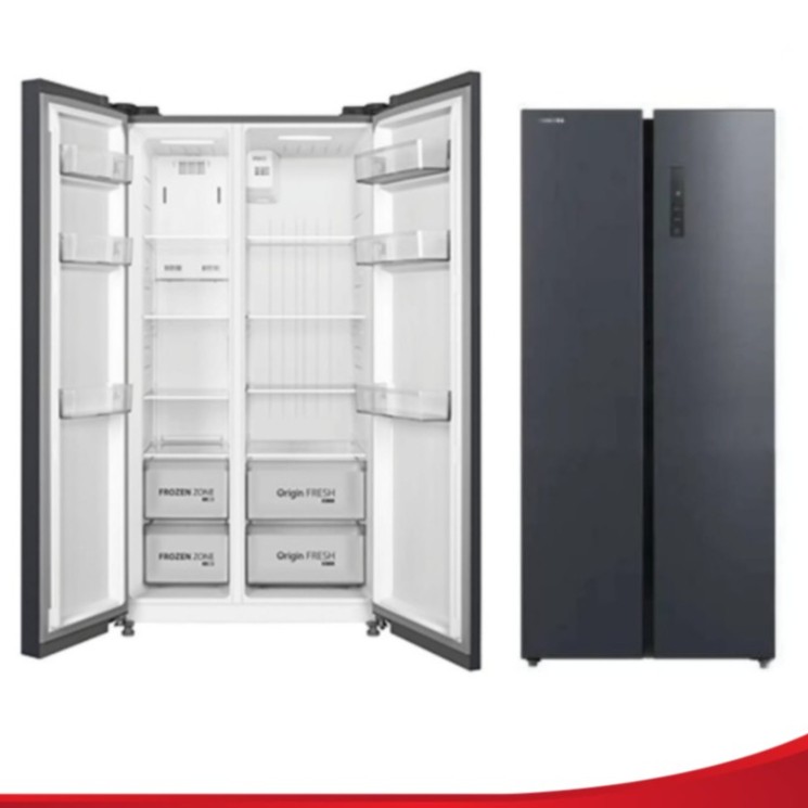 Toshiba Kulkas Side By Side Refrigerator GR-RS696WE-PMF(06)