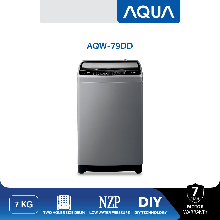 MESIN CUCI AQW 79DD AQW 79 DD AQUA SANYO TOP LOADING
