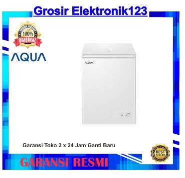 AQUA AQF 150 MC CHEST FREEZER BOX 150MC LEMARI PEMBEKU